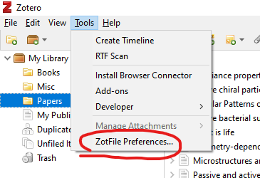 zotfile pref